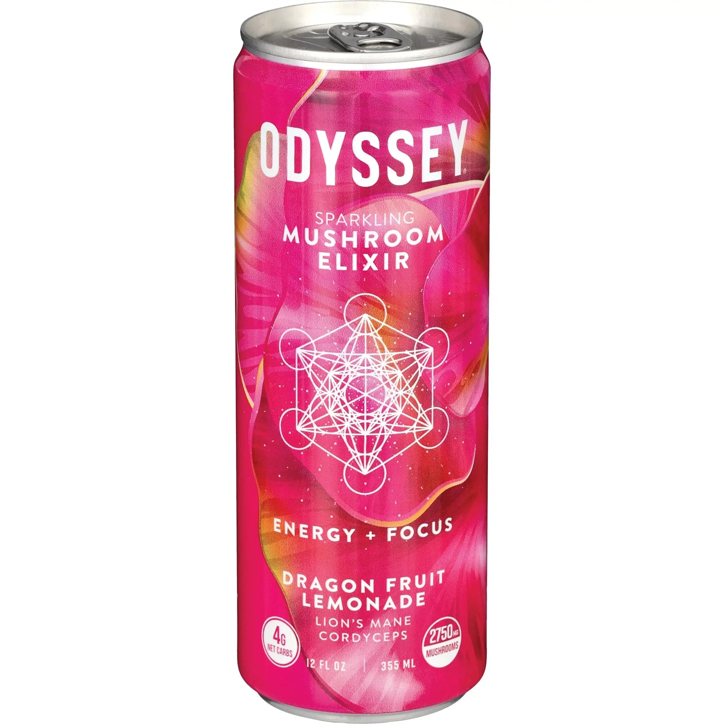 Odyssey Core - Mushroom Elixir - Dragon Fruit Lemonade - 2750mg - 12oz Odyssey Core