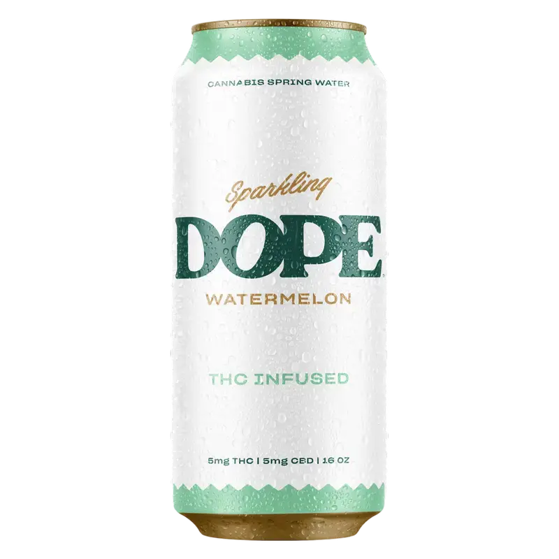 Dope - D9 / CBD Sparkling Drink - Grapefruit - 16oz Dope Watermelon