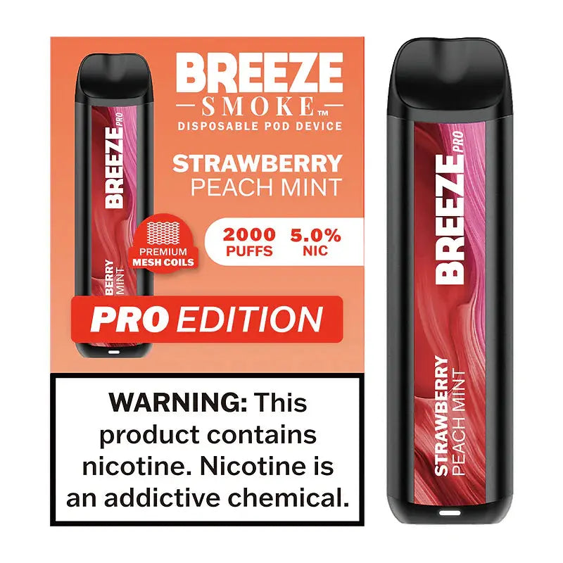 Breeze Pro BREEZE Strawberry-Peach-Mint