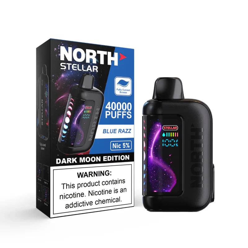 North Stellar 40k 5% - 20ml - 5ct North Blue-Razz