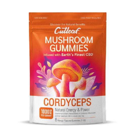 Cutleaf Mushroom Gummies - Cordyceps Cutleaf Mushroom