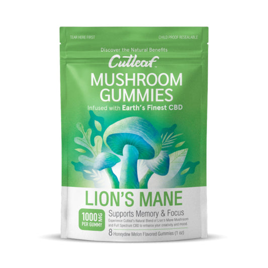 Cutleaf Mushroom Gummies - Lion's Mane Cutleaf Mushroom