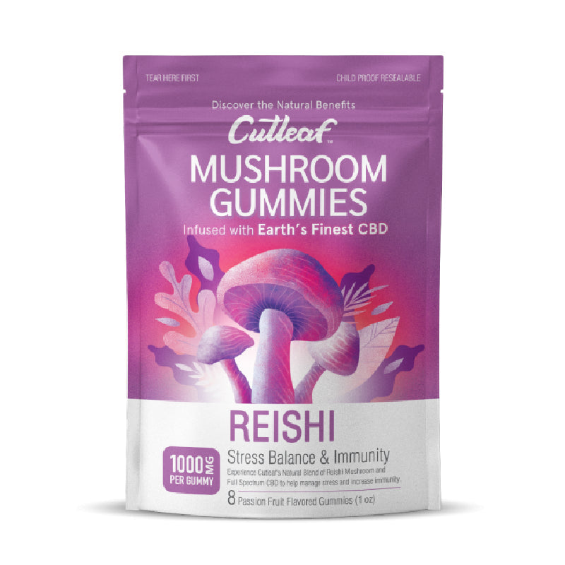 Cutleaf Mushroom Gummies - Reishi Cutleaf Mushroom