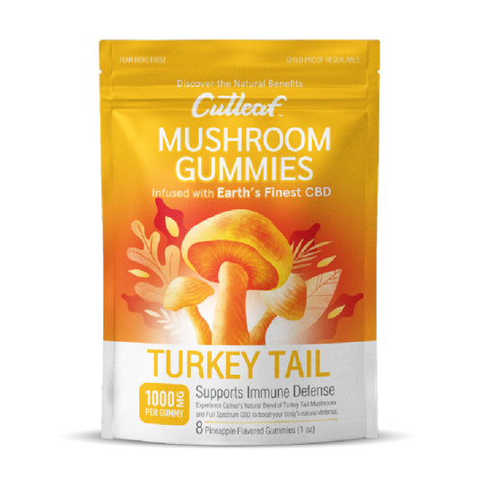 Cutleaf Mushroom Gummies - Turkey Tail Cutleaf Mushroom