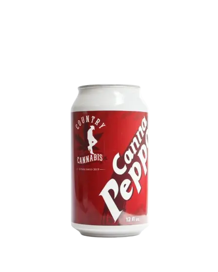 Country Cannabis - D9 Soda - Canna Peppa - 25mg - 12oz Country Cannabis