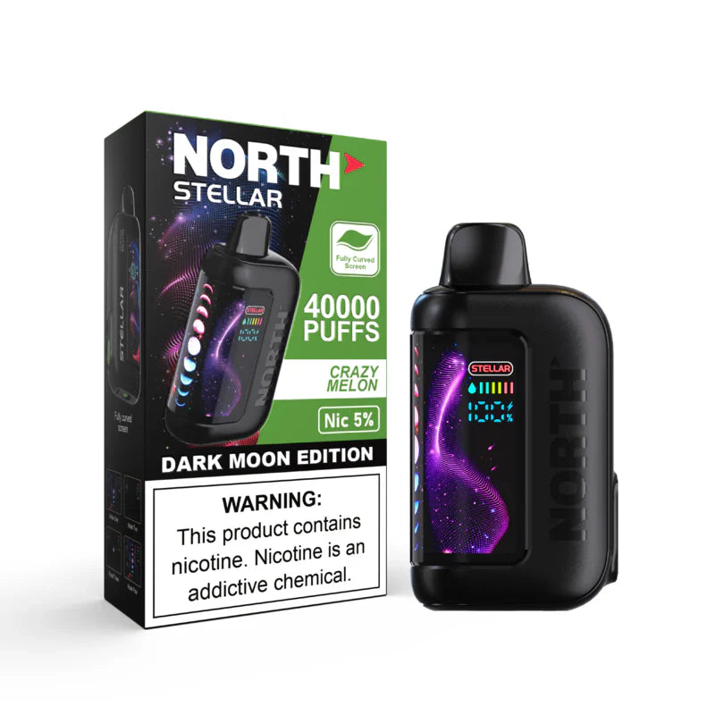 North Stellar 40k 5% - 20ml - 5ct North Crazy-Melon