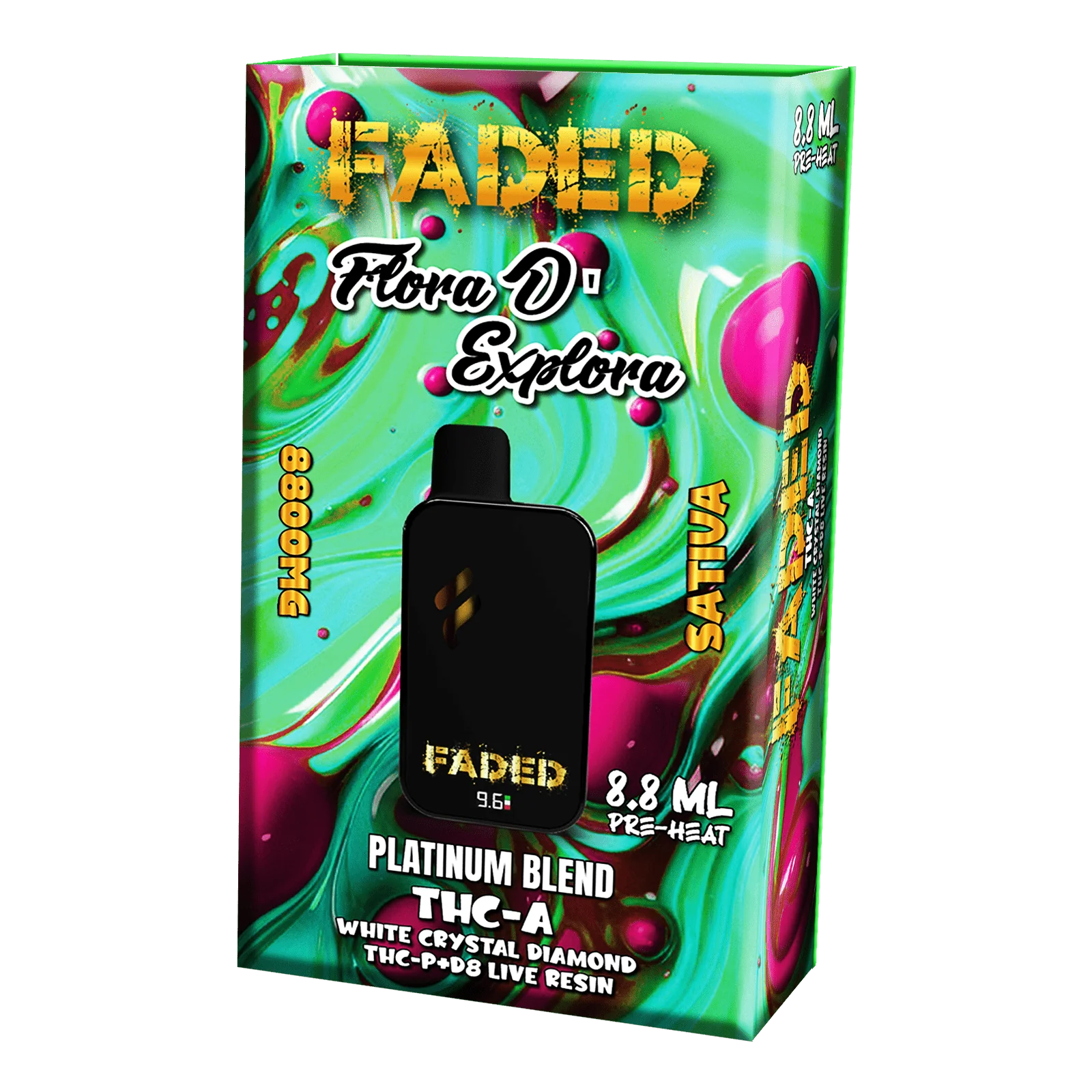 Faded THC Faded Flora-D-Explora-Sativa