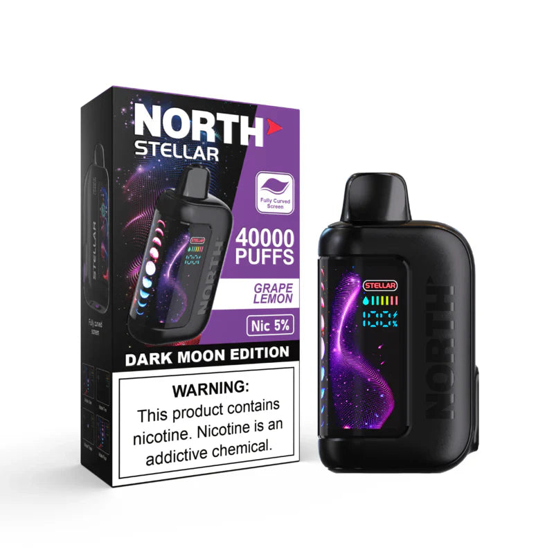 North Stellar 40k 5% - 20ml - 5ct North Grape-Lemon