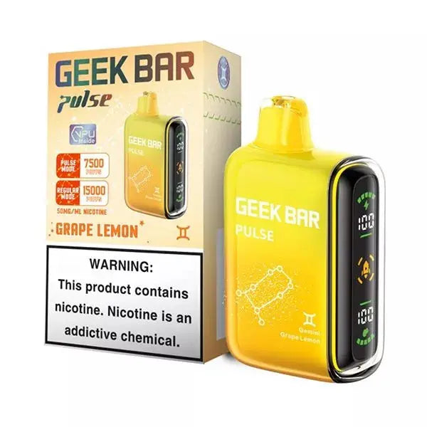 Geek Bar Pulse Geek Bar Grape-Lemon