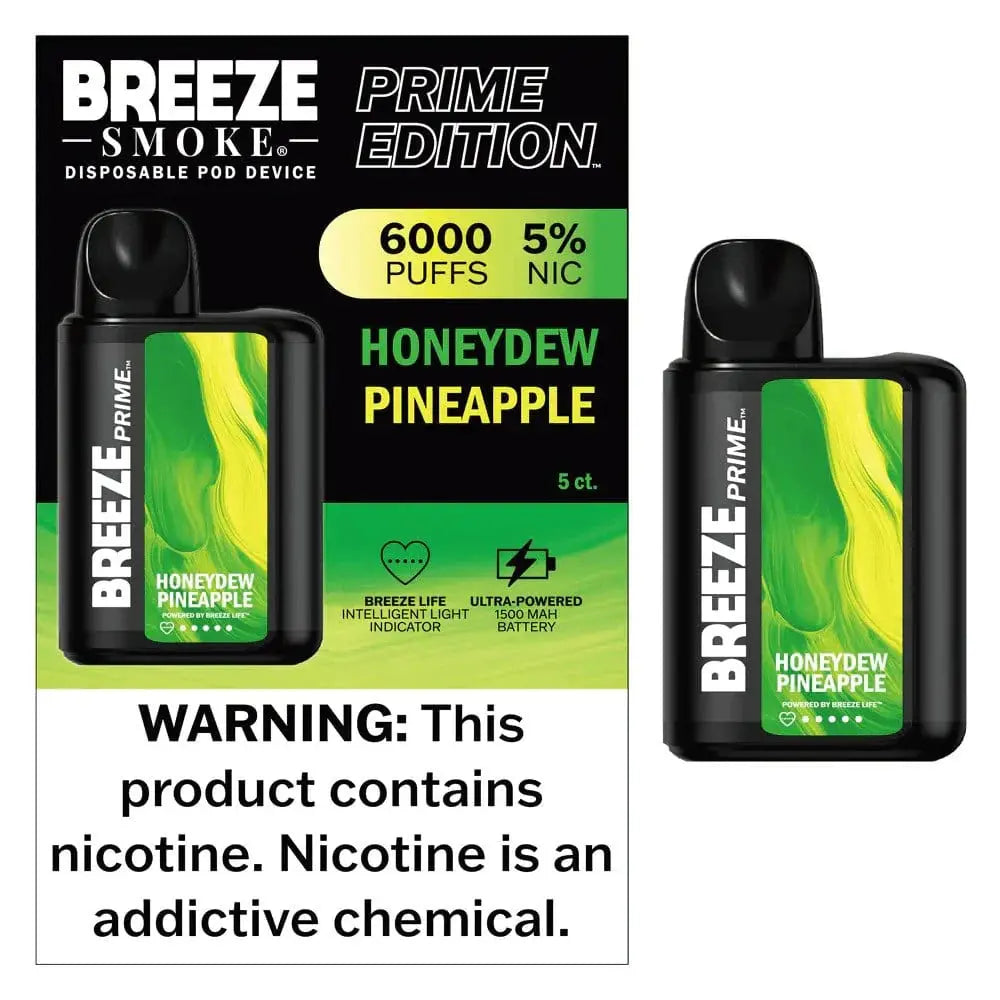 Breeze Prime Edition Breeze Honeydew-Pineapple