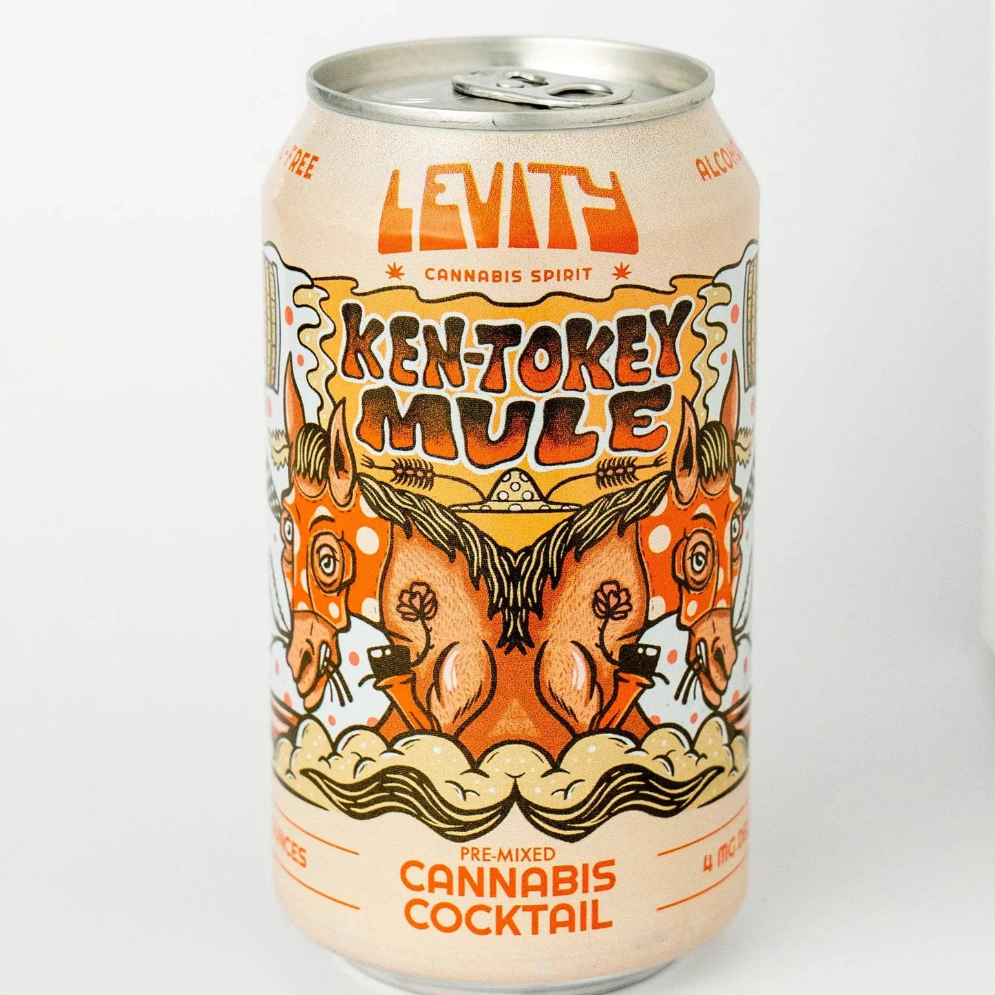 Levity - Cannabis Cocktail - Cannarita - 4mg - 12oz Levity Kentokey-Mule