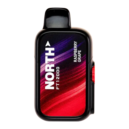 North FT12000 5% - 15mL 5ct North raspberry-grape