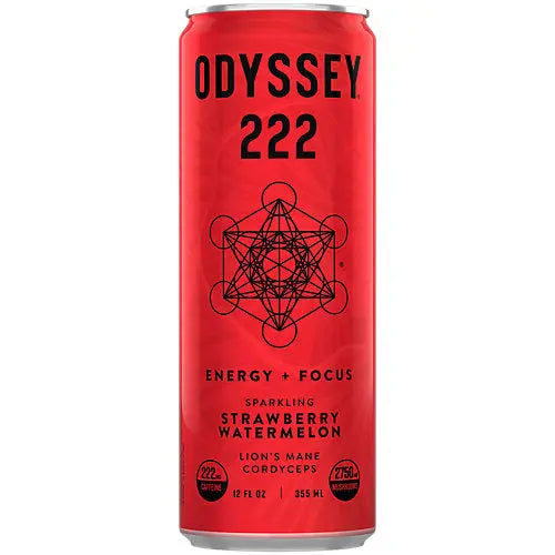 Odyssey 222 - Mushroom Elixir - 2750mg - 12oz Odyssey 222 Strawberry-Watermelon