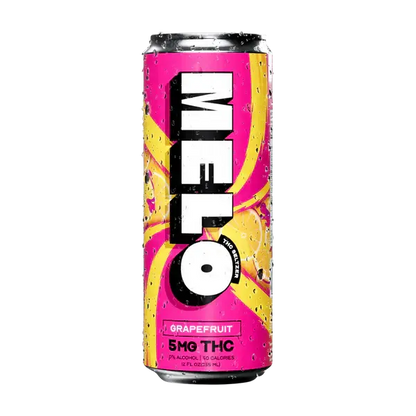 Melo - D9 Seltzer - Grapefruit - 5mg - 12oz Melo Grapefruit