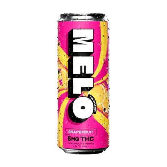 Melo - D9 Seltzer - Grapefruit - 5mg - 12oz Melo