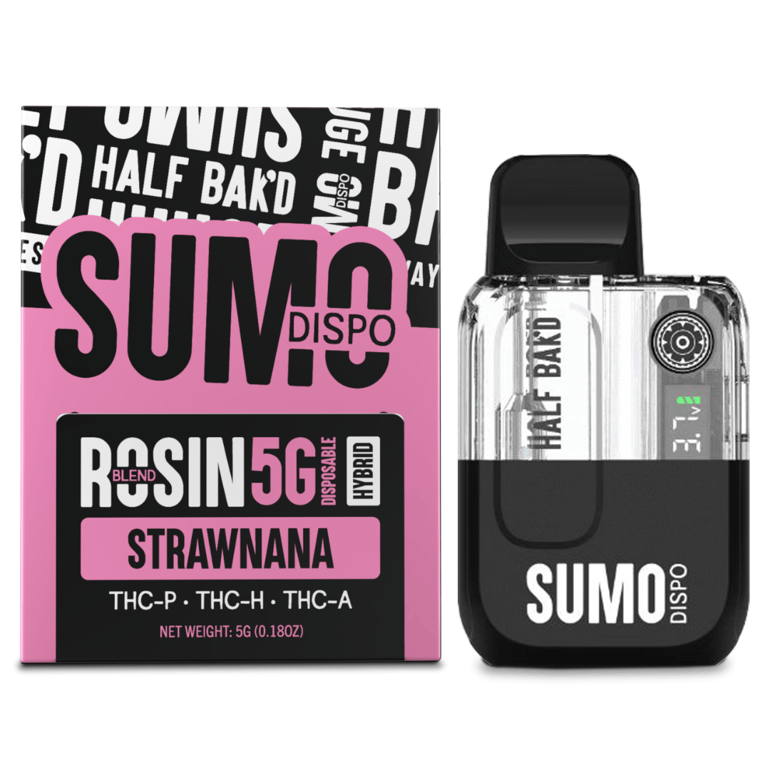 Half Bak'd - 5g Dispo - Sumo Live Rosin Half Bak'd