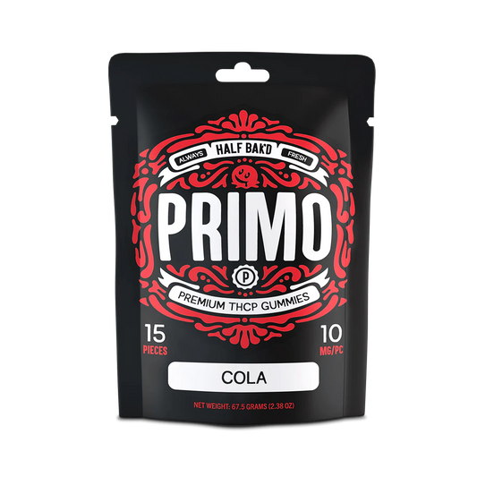 Half Bak'd - Primo Gummies Half Bak'd Cola-15pk-5ct